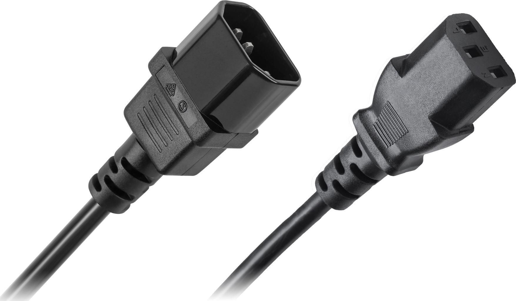 Kabel zasilający Kabel zasilający AC komputera przedłużacz 3m