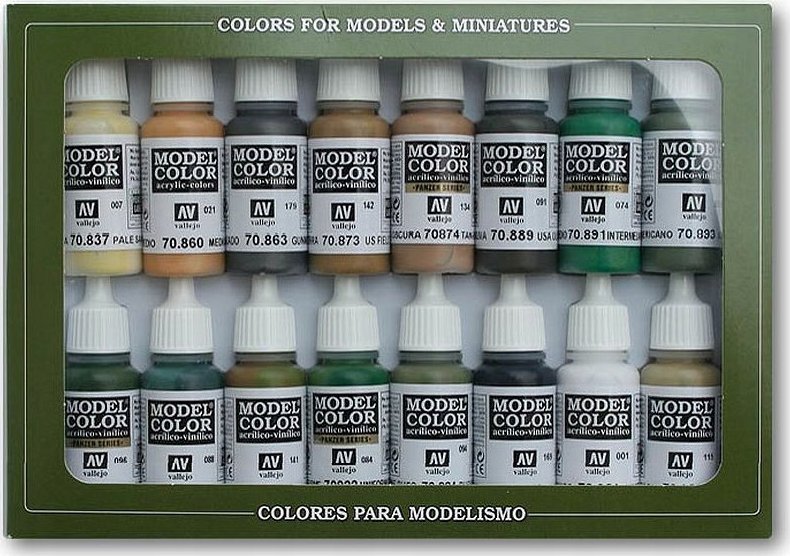 Vallejo Vallejo: 70.109 - Model Color Set - Allied Forces WWII (16 x 18 ml)