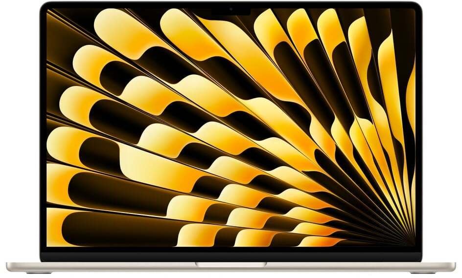 Laptop Apple MacBook Air 15 M5 / 16 GB / 512 GB / Zasilacz 70W (MDVD4/US/70W)