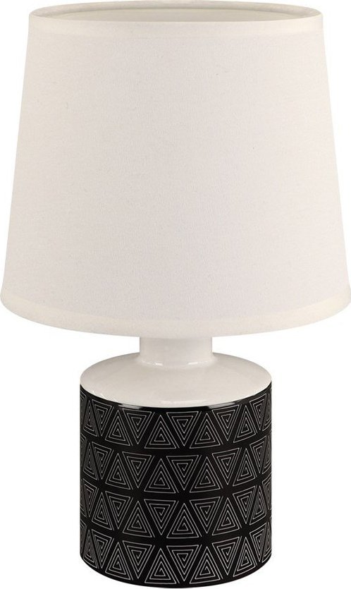 Lampa stołowa STRUHM Lampka stołowa TOPIK E14 WHITE/BLACK