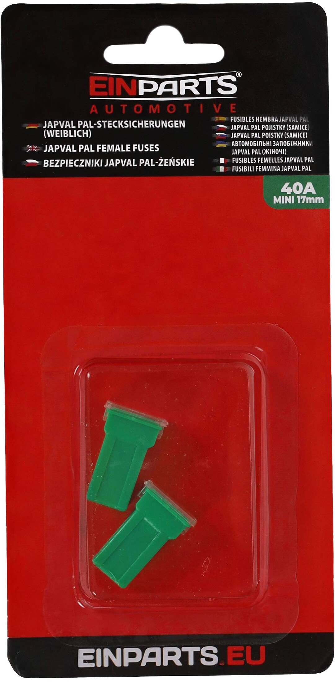 Einparts Automotive EPFUSE21 Bezpieczniki JCASE / JAPVAL 40A, 2 szt.