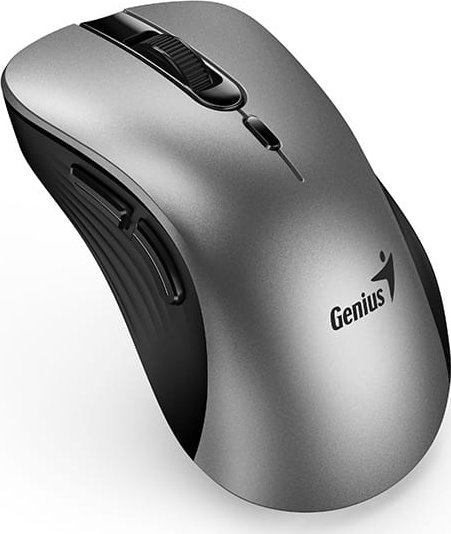 Mysz Genius Ergo 8100S AI Srebrno-Czarna (31030040404)