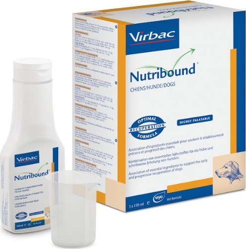 Triton VIRBAC Nutribound Roztwór doustny dla psów w czasie rekonwalescencji 3x150ml