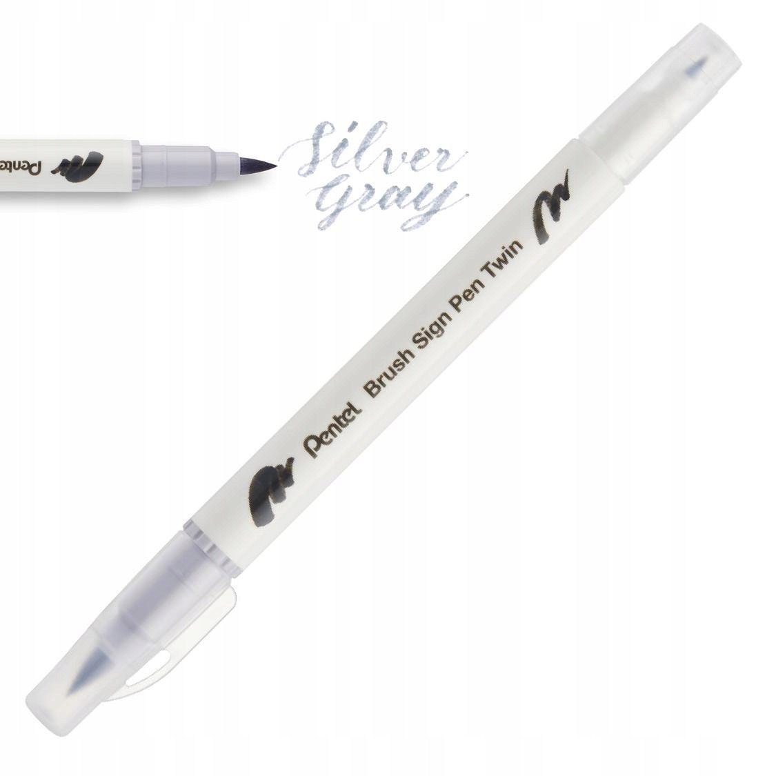 Pentel Pisak pędzelkowy Brush Sign Pen Twin SESW30