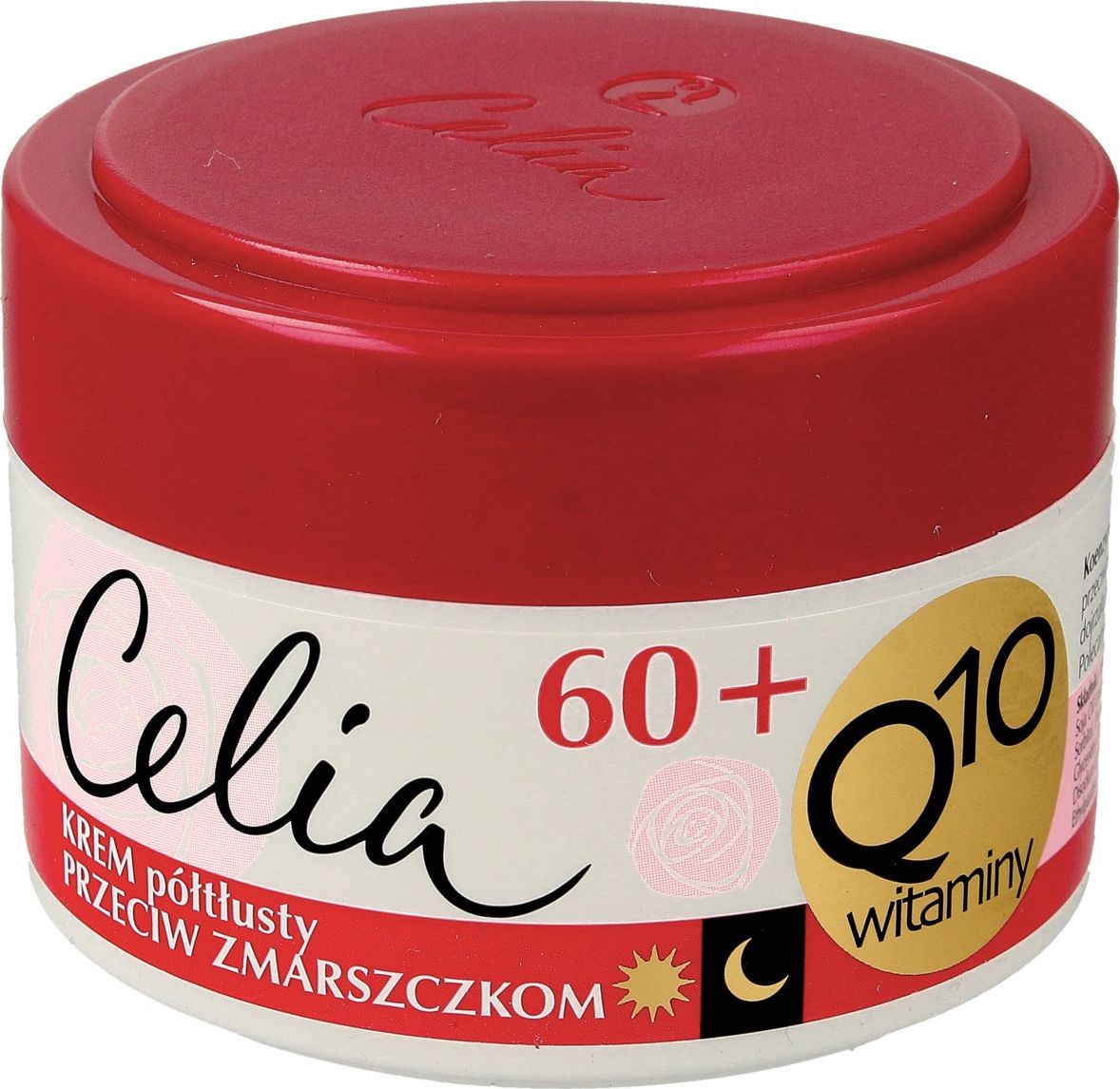 Celia Krem do twarzy Q10 Witaminy 60+ przeciwzmarszczkowy 50ml