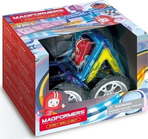 MAGFORMERS KART RALLY SET 9 EL.