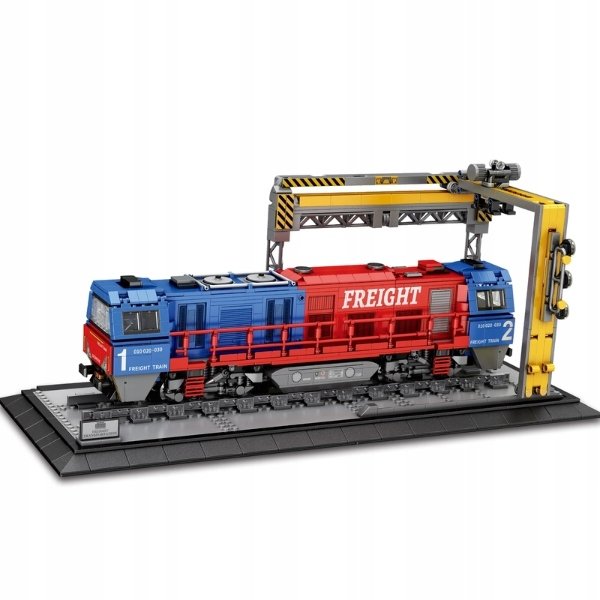 KLOCKI REOBRIX 66021 POCIĄG LOKOMOTYWA G2000 1980 elementów TECHNIC