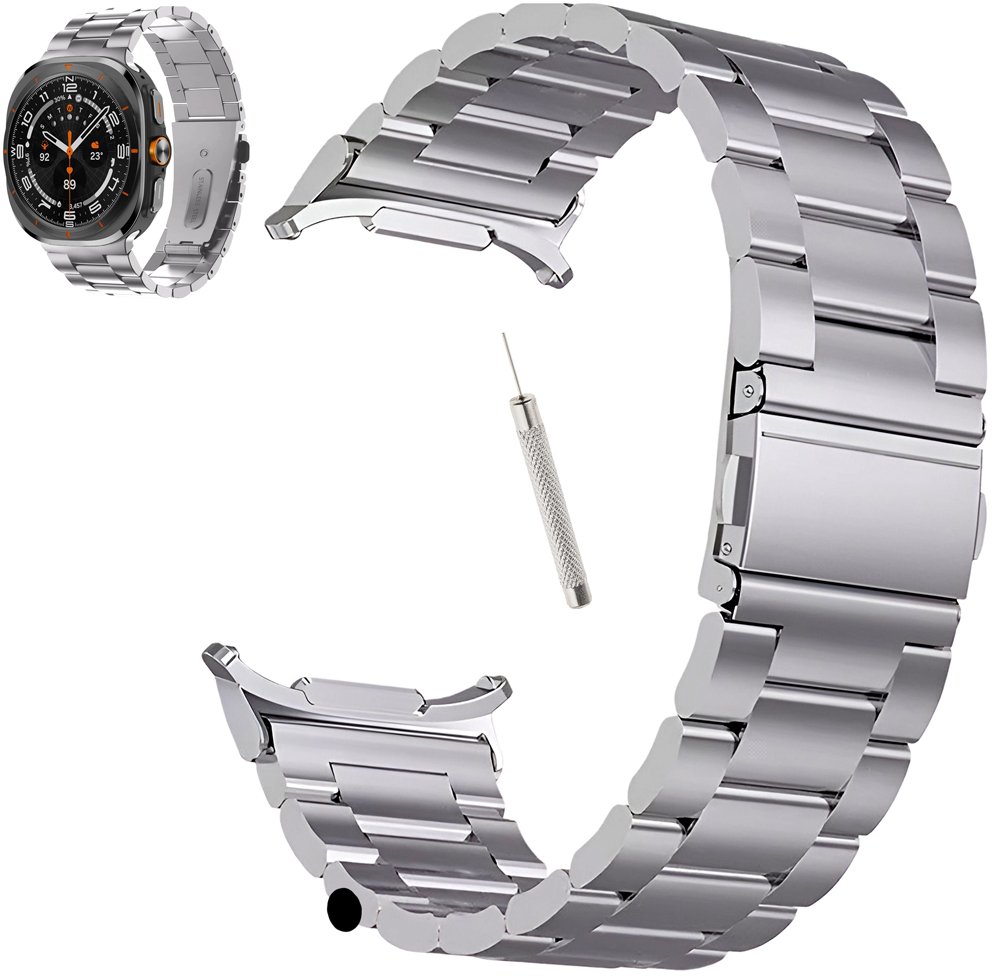 ChronSmarta Pasek / bransoleta ChronSmarta do smartwatch'a Samsung Galaxy Watch Ultra 47mm (Srebrny)