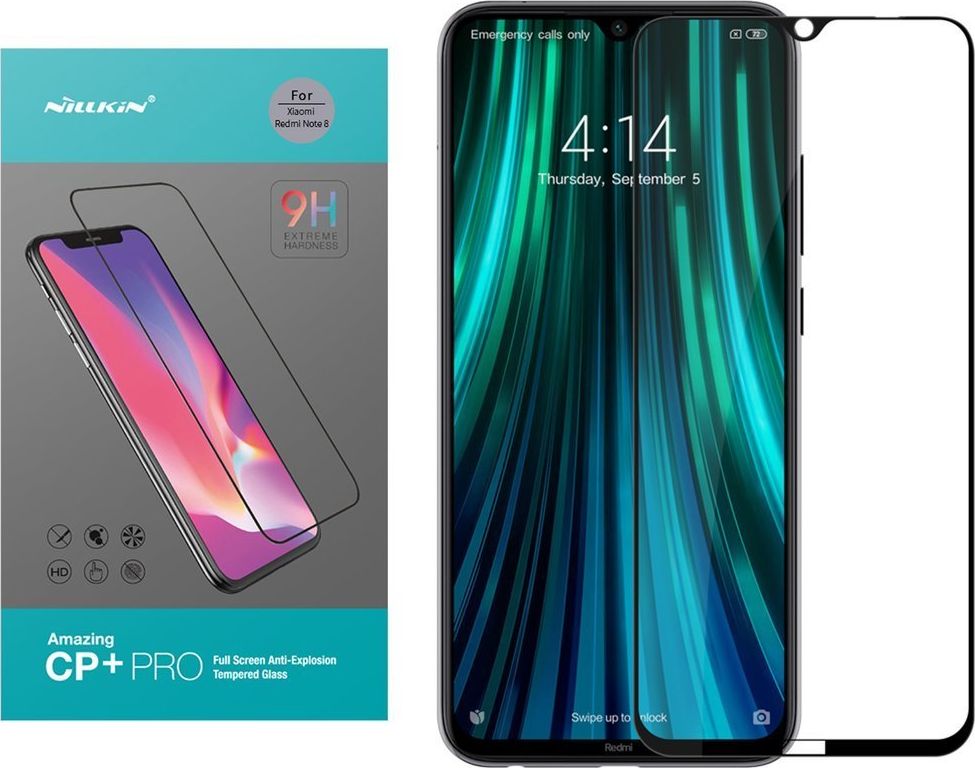 Nillkin Szkło Nillkin Amazing CP+ PRO Redmi Note 8 uniwersalny
