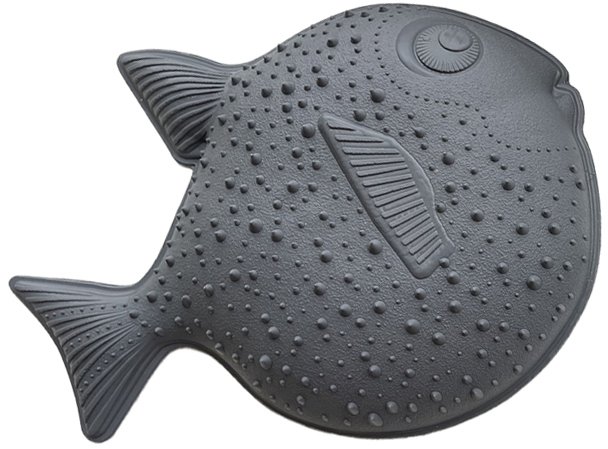 Małpiszon mata sensoryczna Fish 1 szt szary twardy