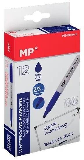Marker do tablic 2,0/3,0mm niebieski (12szt)