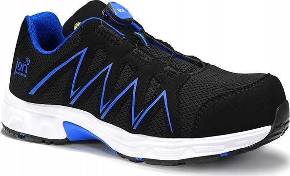 Фото - Засоби захисту Elten Batai  Speedy Boa Black Blue Low ESD S1P, juodi/melyni 46 