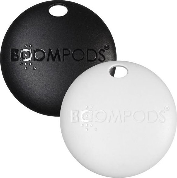 Boompods Boomtag 2 Pack czarny biały