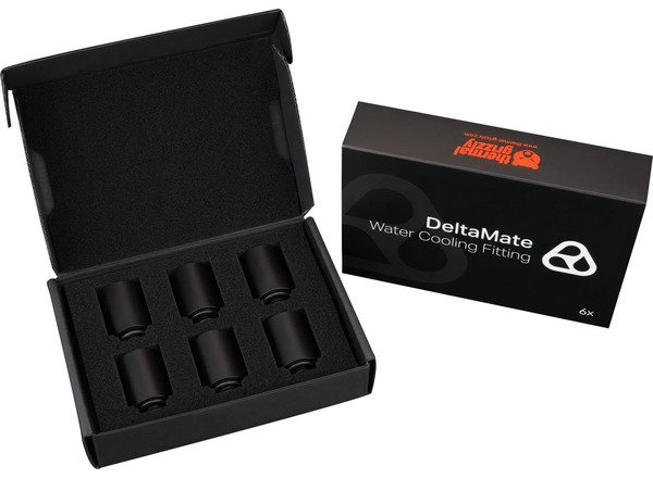 Thermal Grizzly DeltaMate Extender - MF28 Black (6-Pack)