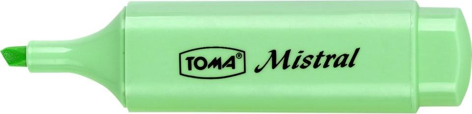 Toma Zakreślacz Mistral Pastel zielony (10szt) TOMA