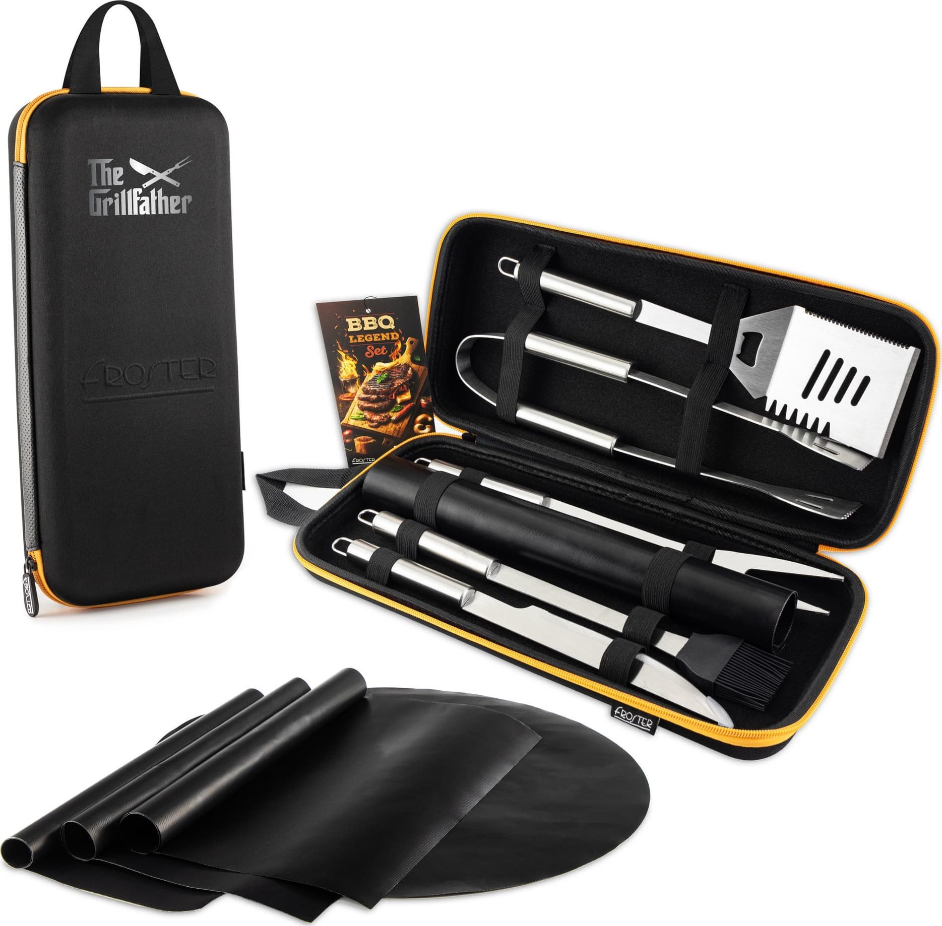 Froster Grillfather BBQ Legend Set - maty i akcesoria grillowe