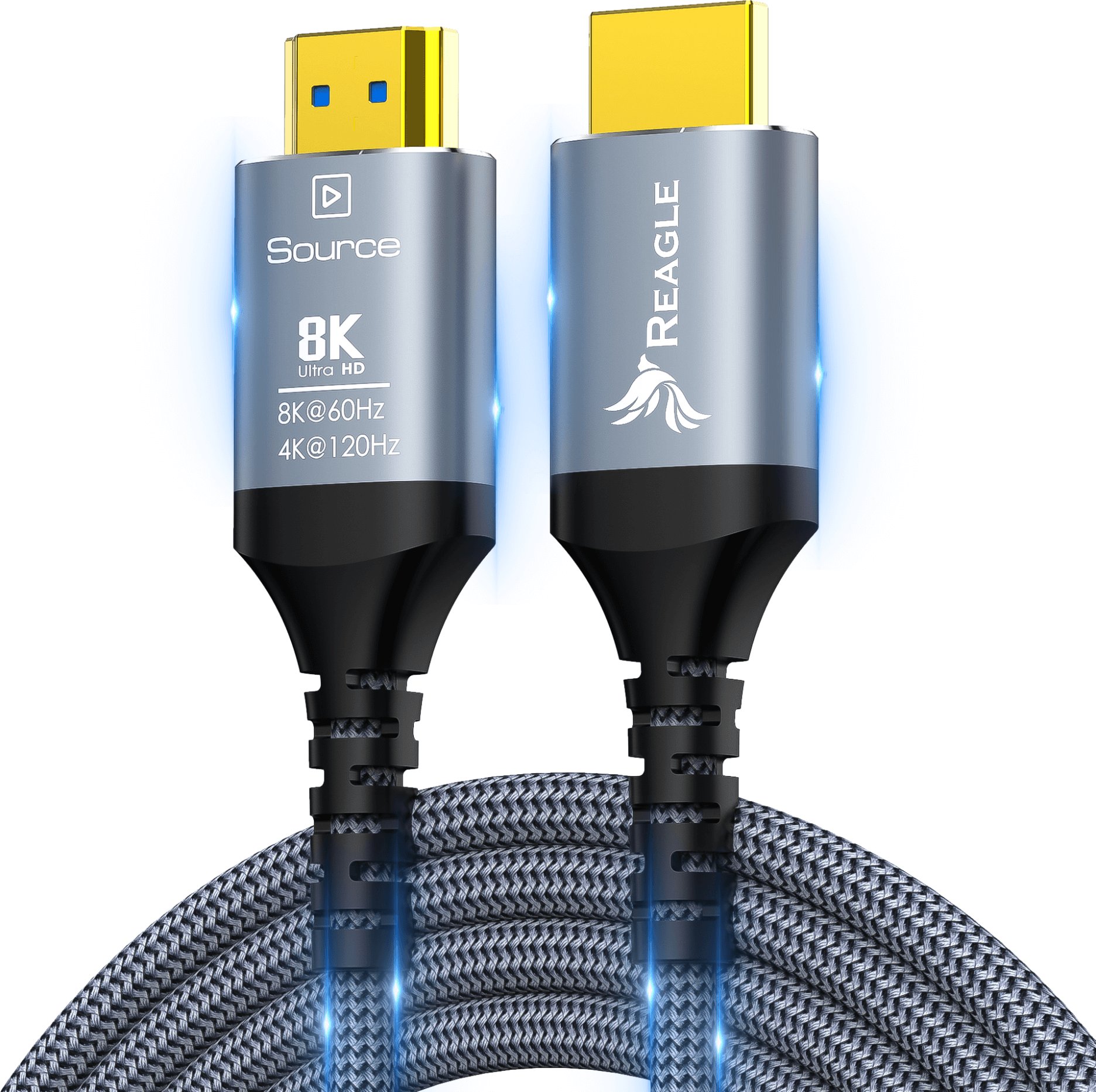 Kabel Reagle HDMI - HDMI 20m czarny