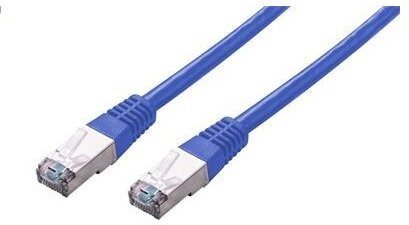 C-Tech C-TECH kabel patchcord Cat5e, FTP, niebieski, 2m