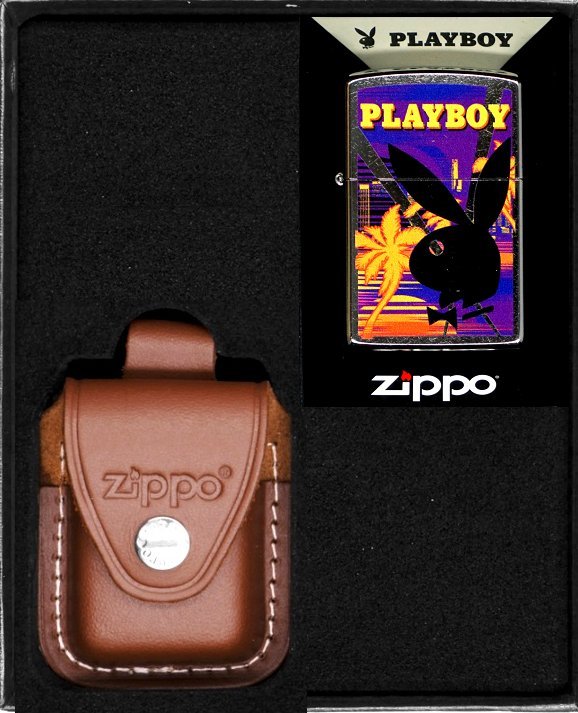 Zippo Zestaw ZIPPO Zapalniczka PLAYBOY DESIGN No2