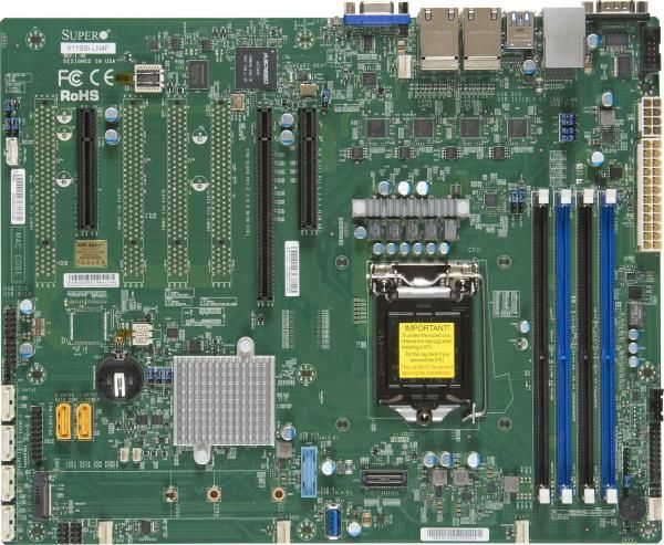 Фото - Материнська плата Supermicro X11SSi-LN4F  (MBD-X11SSI-LN4F-O)