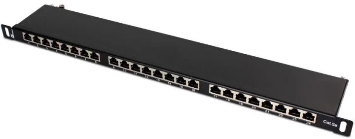 Patch Panel Ftp Cat.5E 24 Porty 0.5U Pgf-5Eftp24-B8 Getfort