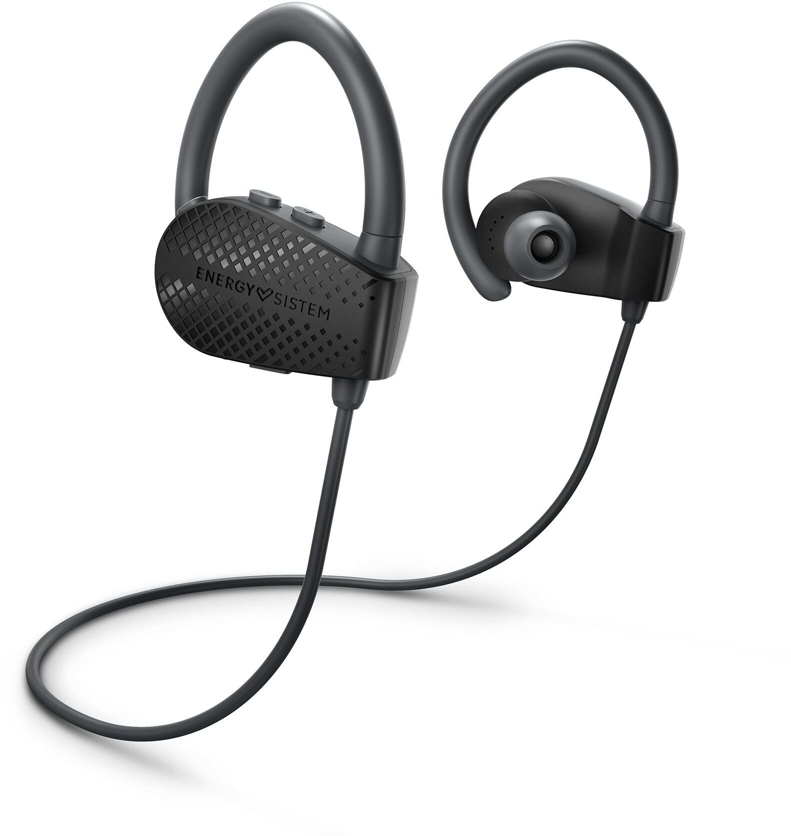 Energy Sistem Bezprzewodowe biurowe Bluetooth Sport 1+ ciemnoszare (Energy Sistem)