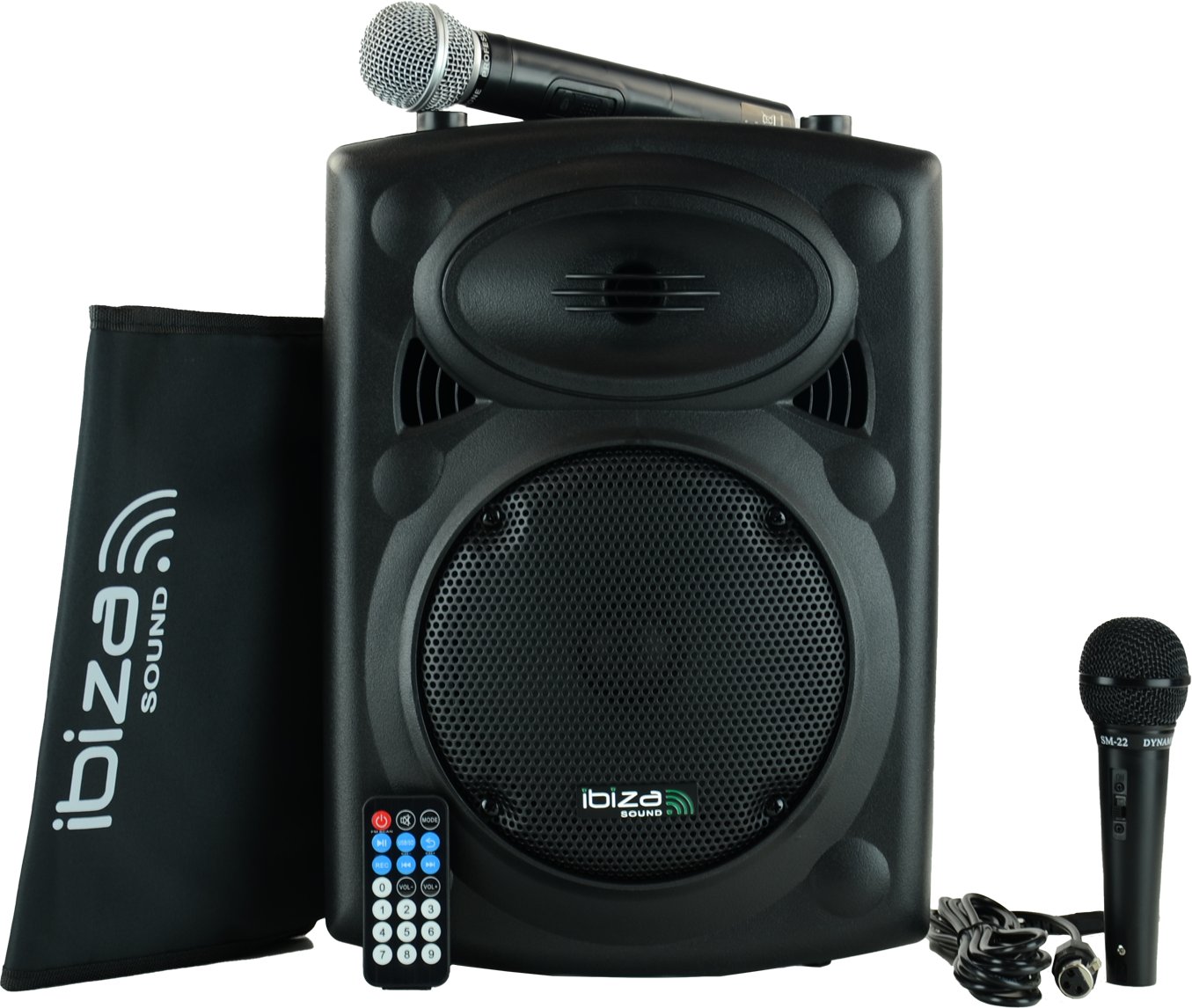 Kolumna Ibiza Sound Kolumna mobilna Ibiza PORT8VHF-BT one size