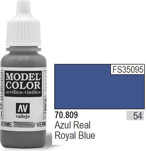 Vallejo Farba Nr54 Royal Blue Matt 17ml