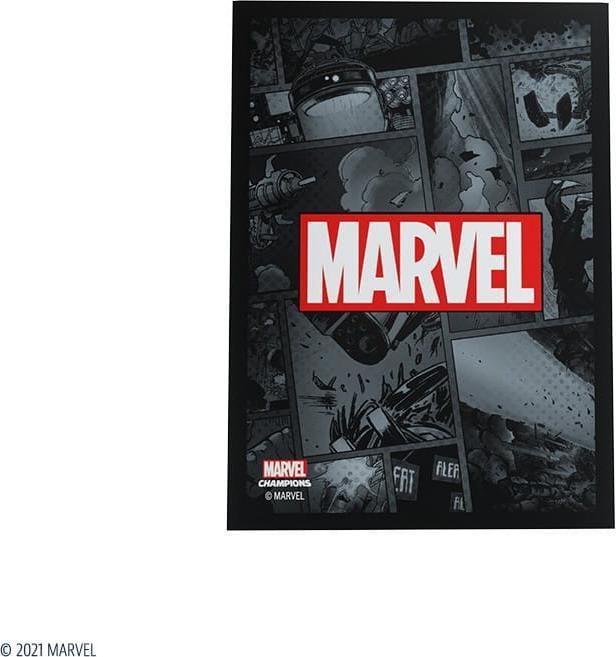 Gamegenic Gamegenic: Marvel Champions Art Sleeves (66 mm x 91 mm) Black 50+1 szt.