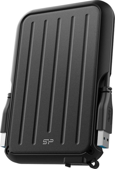 Dysk zewnętrzny HDD Silicon Power Armor A66 4TB Czarny (SP040TBPHD66LS3K)