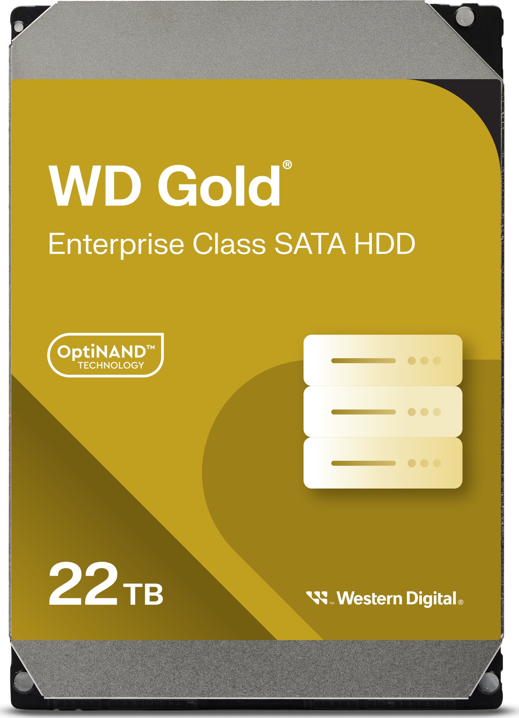 Dysk serwerowy WD Gold 22TB 3.5'' SATA III (6 Gb/s) (WD221KRYZ)