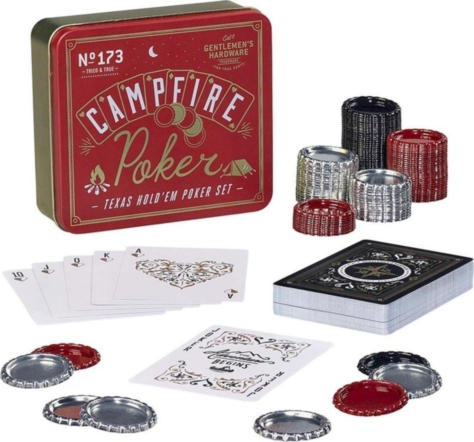 Gentlemens Hardware Campfire poker w puszce