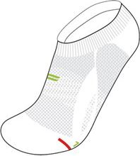 Fuse Skarpety do biegania RUNNING P 100 damskie białe r. 39-42