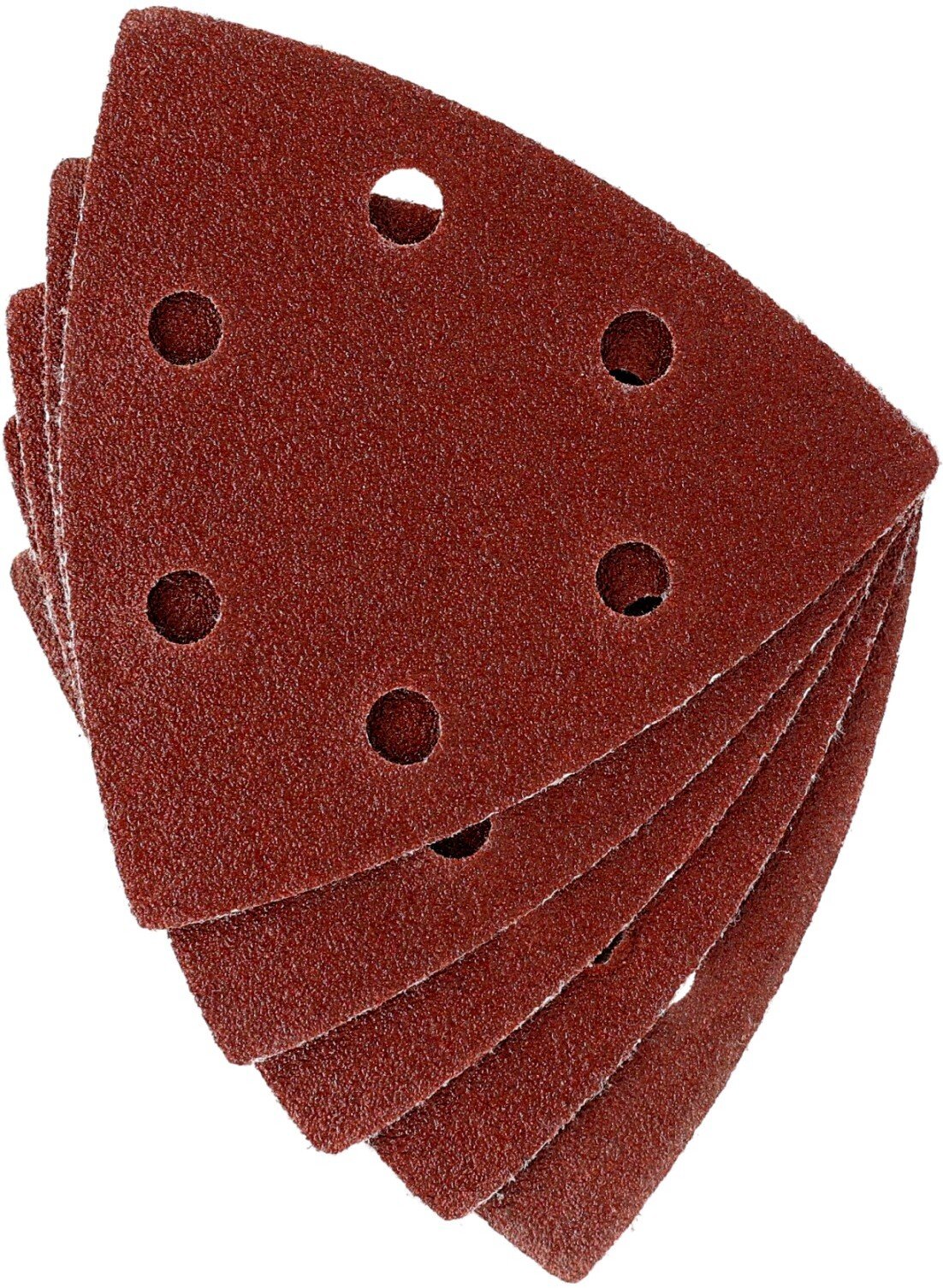 Import DREL Papier ścierny delta 93x93 mm P80 rzep 5 szt warsztatowy