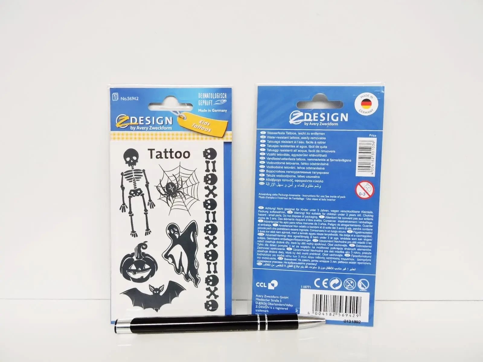 Tatuaże dla dzieci - Halloween