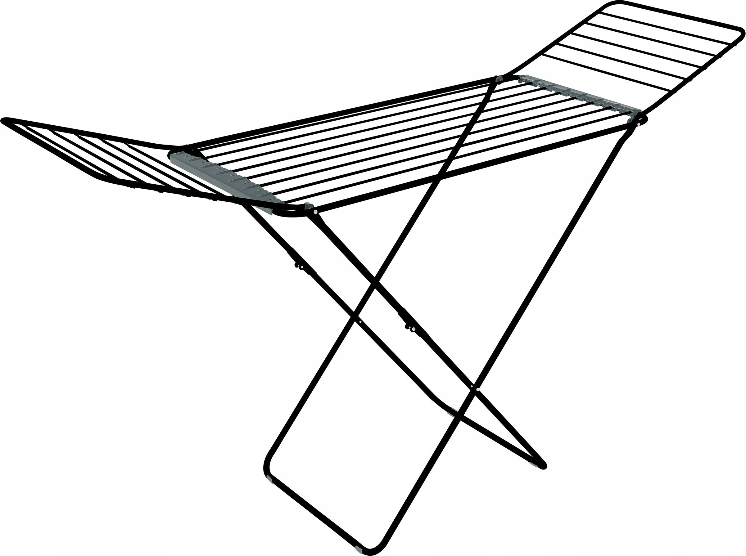 Sepio Suszarka duża stojąca ogrodowa łazienkowa na ubrania z blokadą stabilna