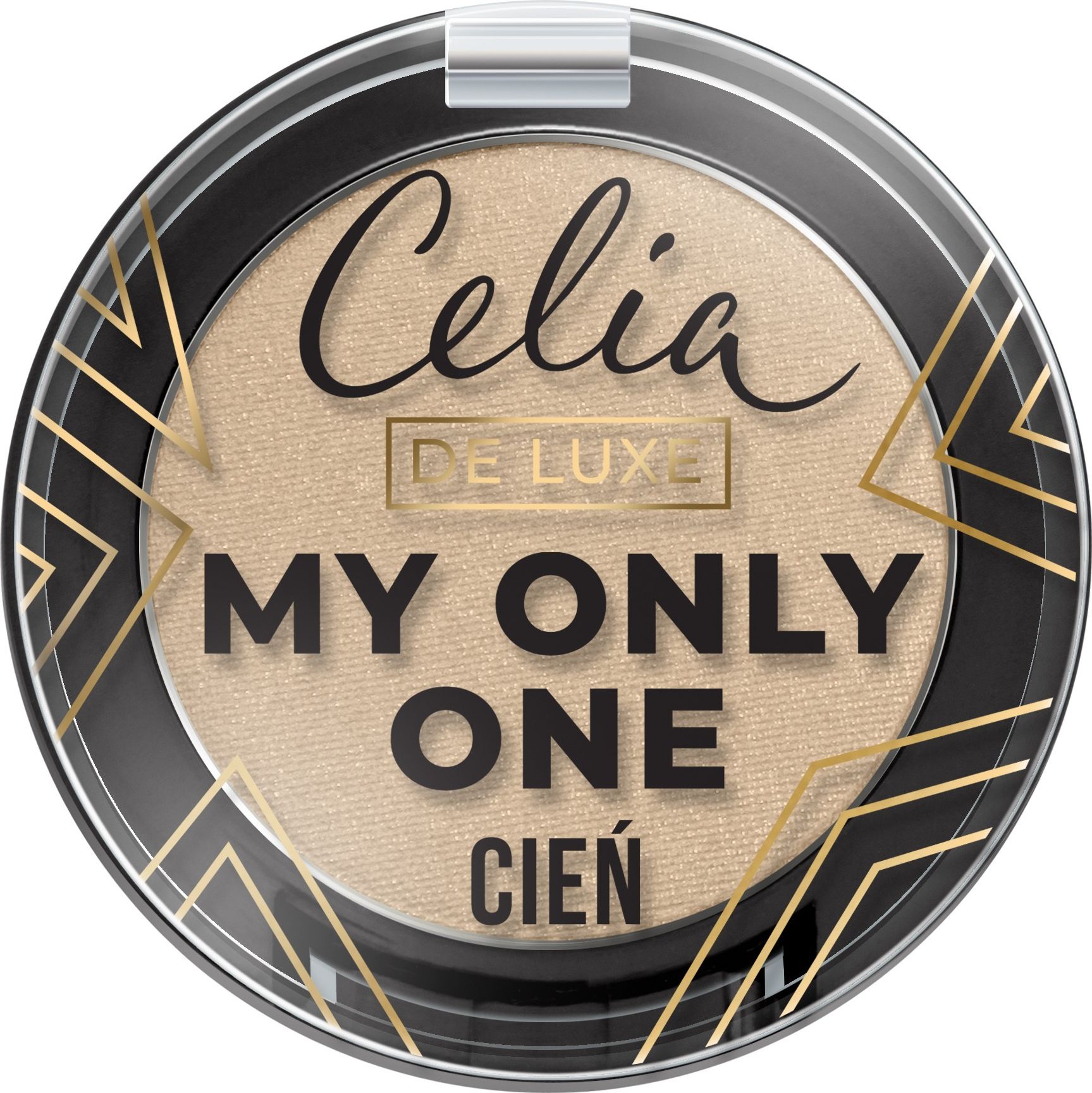 Celia De Luxe Cień do powiek satynowy My Only One nr 02 1szt