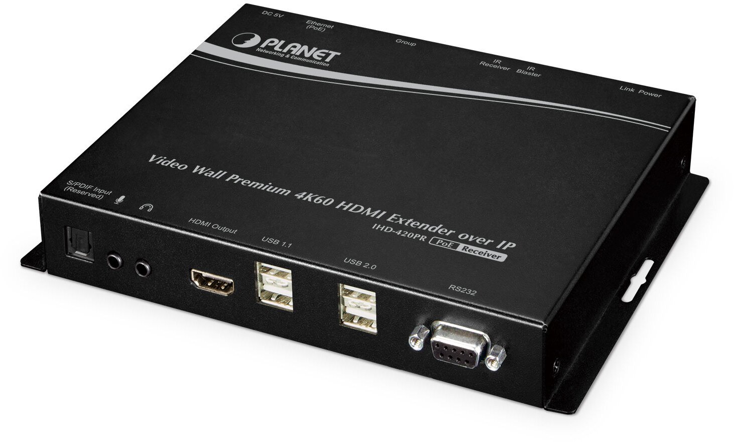 Planet PLANET Video Wall 4K/60 HDMI & USB Czarny