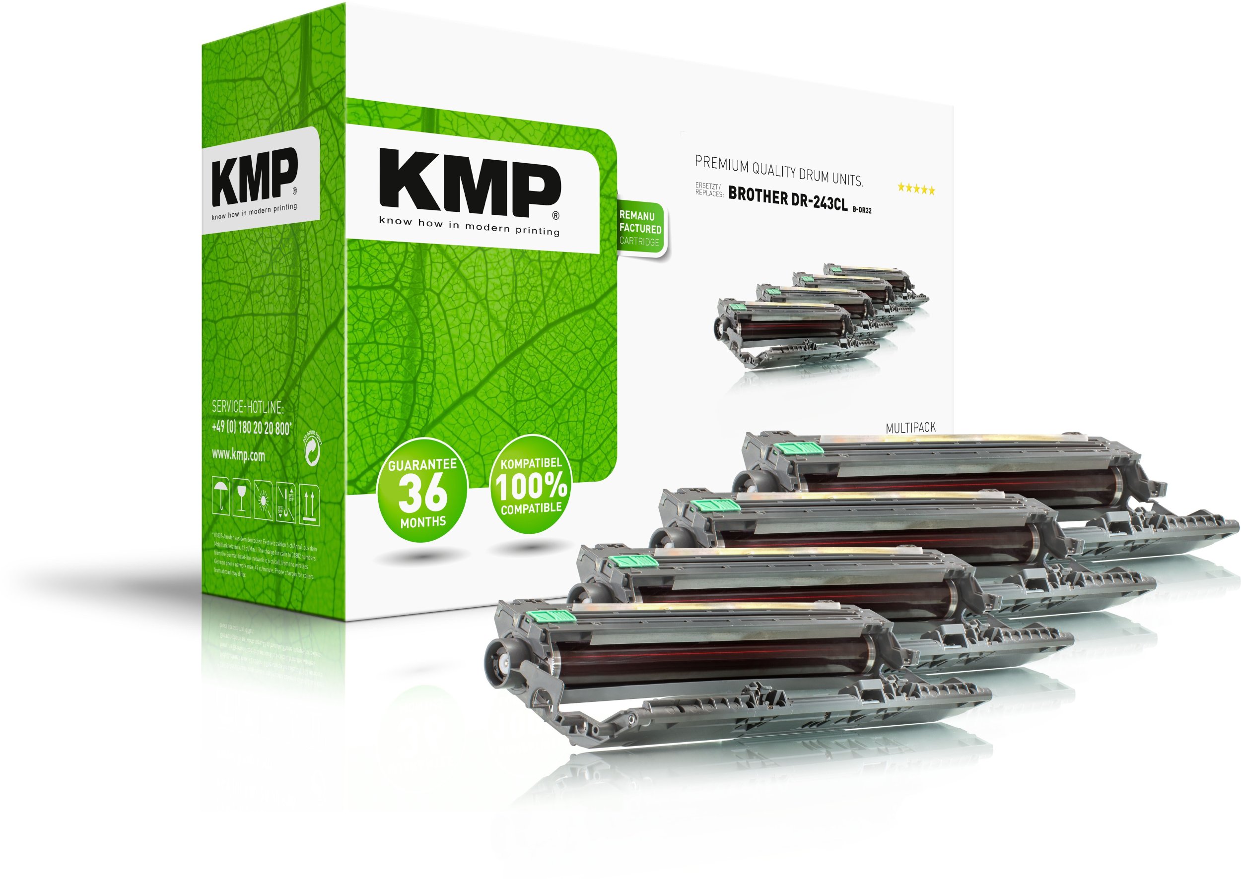 KMP Jednostka bębnowa Multipack BK/C/M/Y 12687005 (B-DR32)