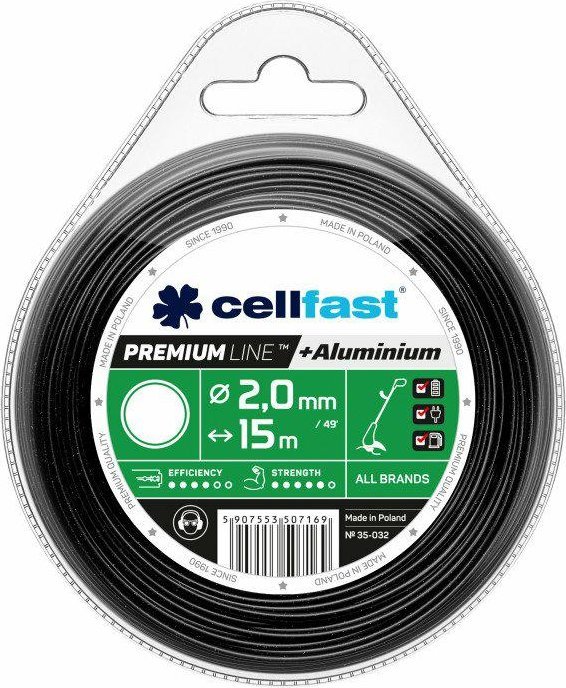 Cellfast Żyłka tnąca Premium 3,0mm / 80m okrągła (35-039)