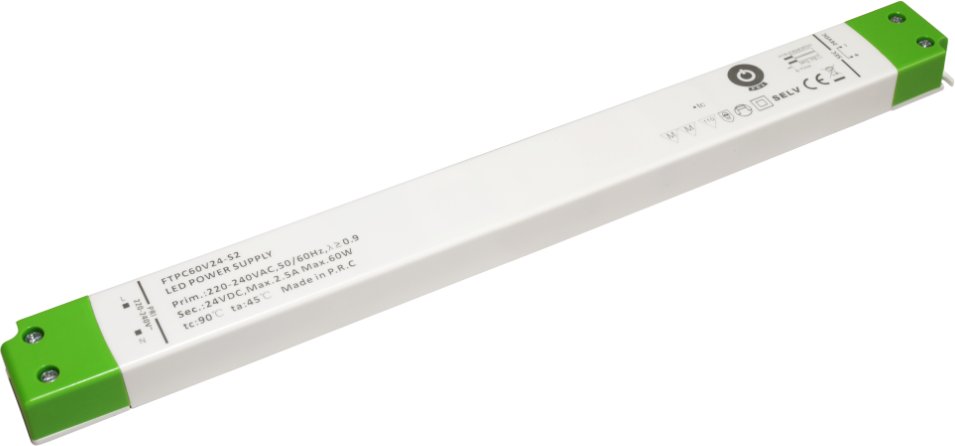 Mojeledy Zasilacz LED POS FTPC60V24-S2 24V 2,5A 60W Slim (5902135149270)