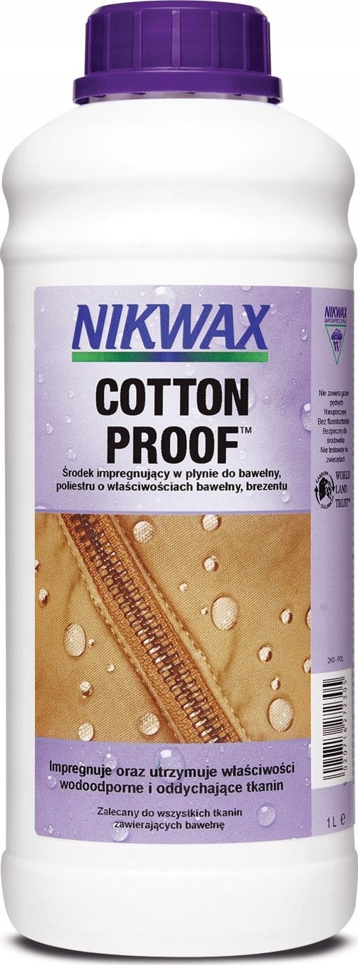Nikwax Impregnat do odzieży Nikwax Cotton Proof 1000 ml