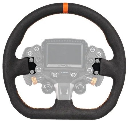 Kierownica Simagic ZS-320CD (Suede), 320 mm D-shape, flat-bottom, all-rounder