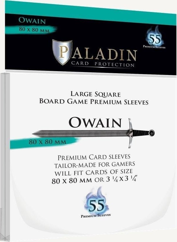 Board&Dice Koszulki na karty Paladin - Owain (80x80mm)