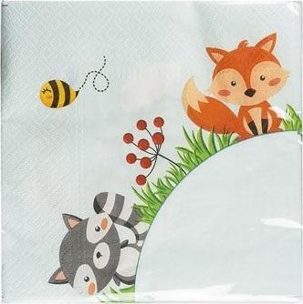 Arpex Serwetki Leśne zwierzątka 20szt