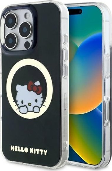 Hello Kitty Hello Kitty HKHMP16XHSWKK iPhone 16 Pro Max 6.9" black/black hardcase IML Sweet Kitty Magsafe