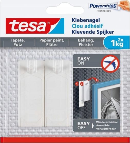 Tesa Haczyki samoprzylepne 2 szt.