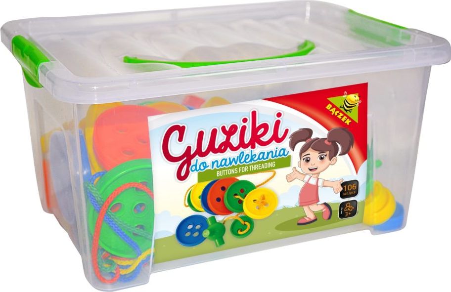 Tupiko Guziki do nawlekania