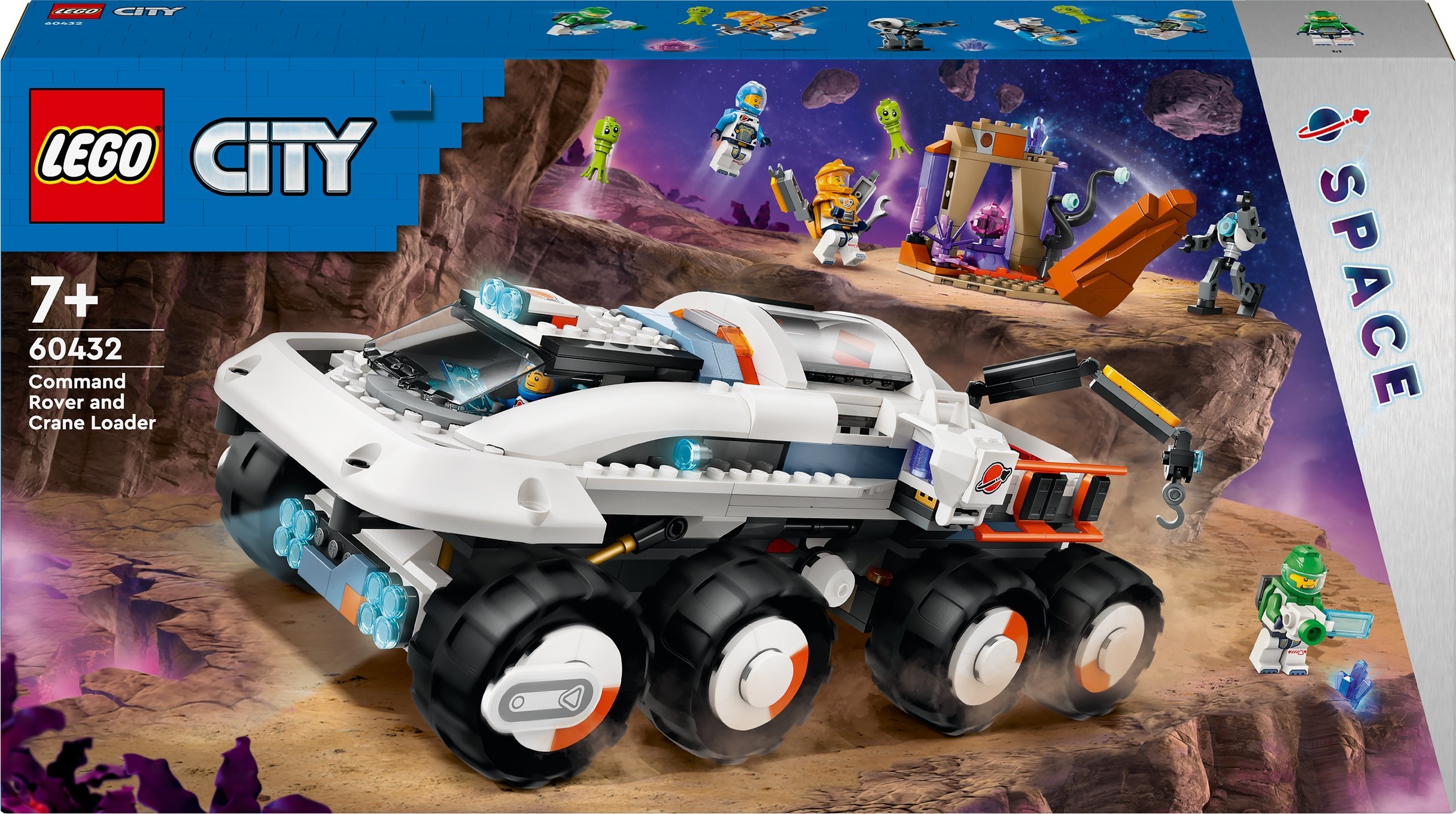 LEGO City Wóz dowodzenia z żurawiem ładunkowym (60432)