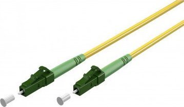 Goobay Kabel światłowodowy (FTTH), Singlemode (OS2) Yellow, Żółty (Simplex), 0,5 m - Długość kabla 0.5 m